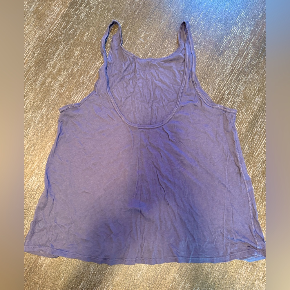 🍋 Lululemon “Get Low Scoop Tank” 🍋 EUC ⭐️LIKE NEW⭐️ {Sz: 6} 💜purplish gray🩶 - Picture 8 of 16